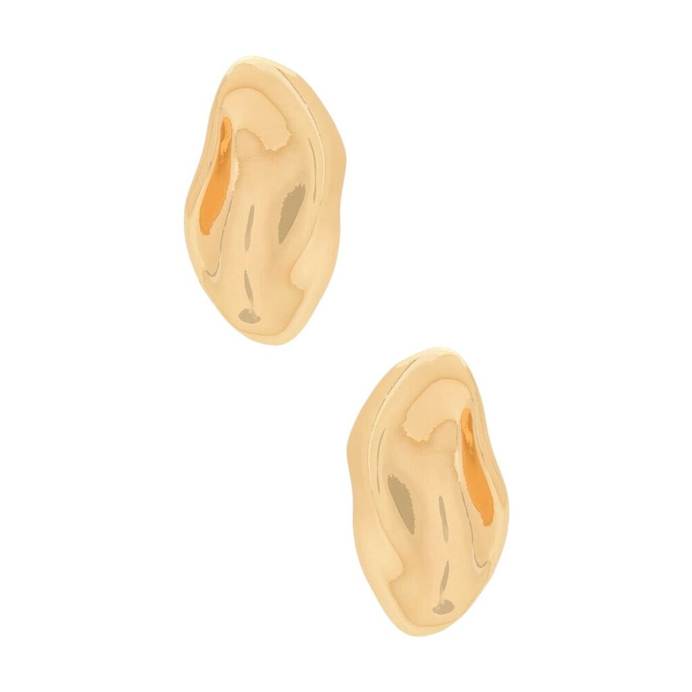 SHASHI Barcelona Stud Earrings in Gold New Womens jewelry